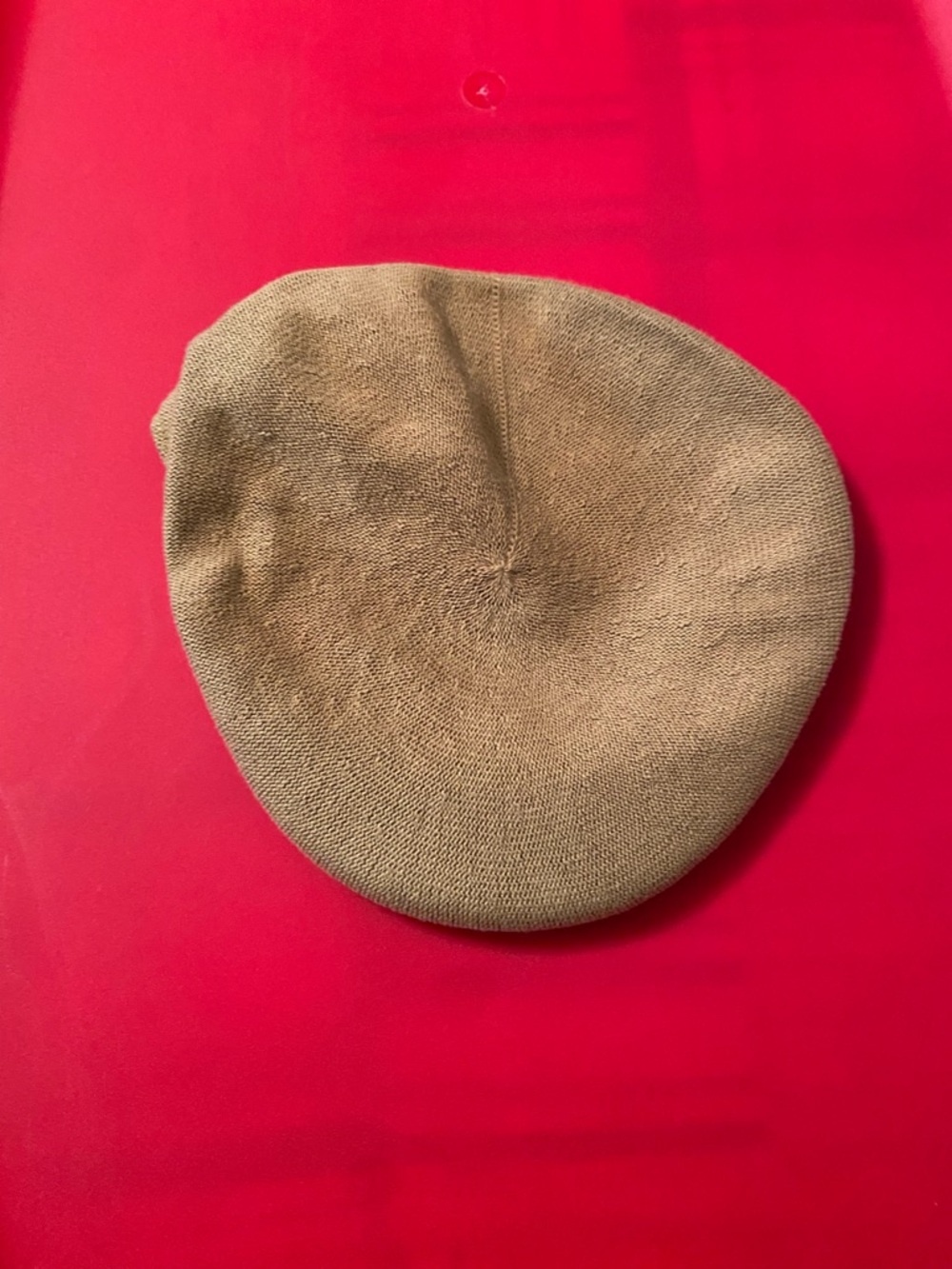 Kangol hat tan